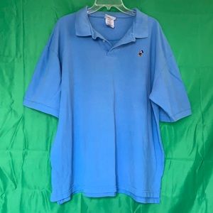 Blue extra large Disney World Mickey Mouse polo